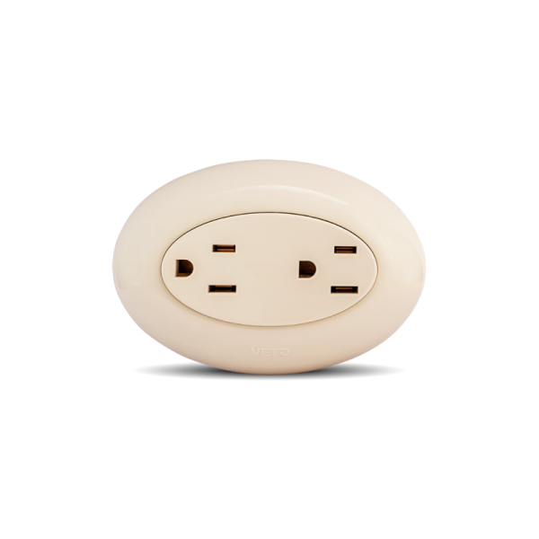 NEMA 5-15 DOBLE 2P+E 15A
