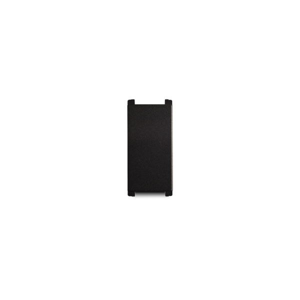 MODULO TAPA CUBRE HUECO 18MM (NEGRO)