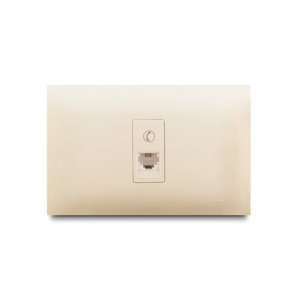 JACK TELEFONO RJ14 SIMPLE (MF)