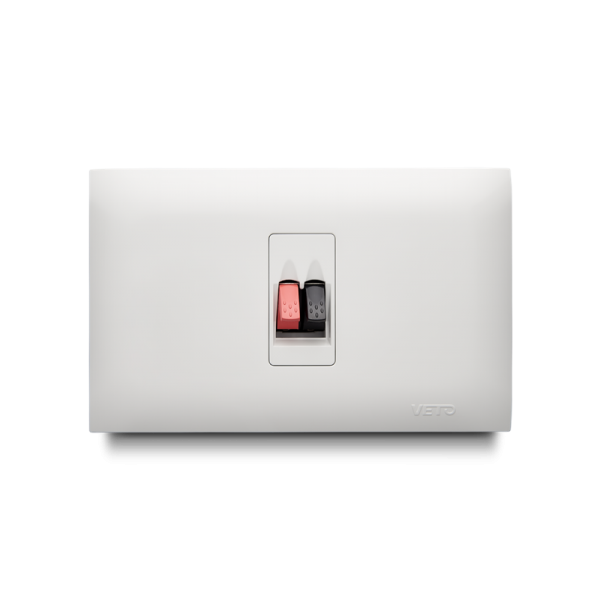 CONECTOR PARLANTE SIMPLE (BL)