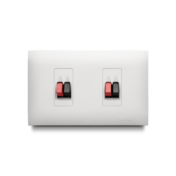 CONECTOR PARLANTE DOBLE (BL)