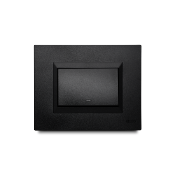 CONMUTADOR SIMPLE (NEGRO)