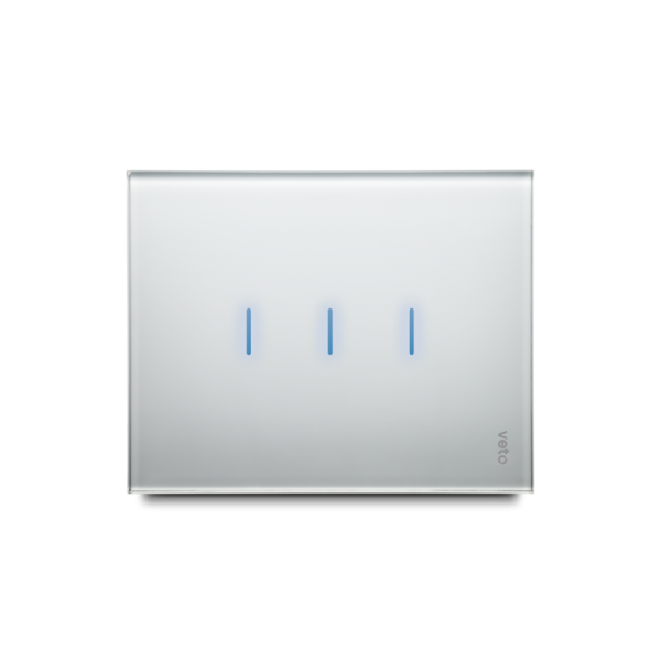 INTERRUPTOR INTELIGENTE TRIPLE WiFi L (BL)